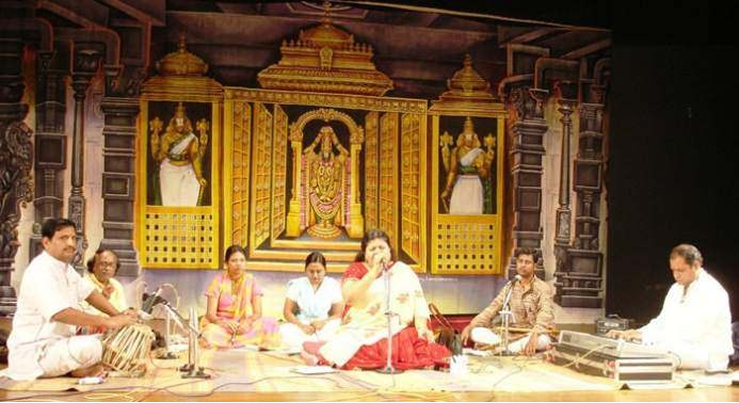 Dr. Shoba Raju Composing Image