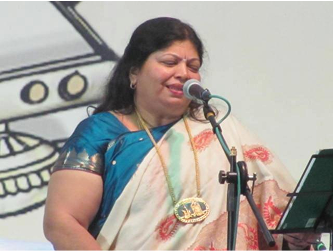 Shoba Raju Singing Image